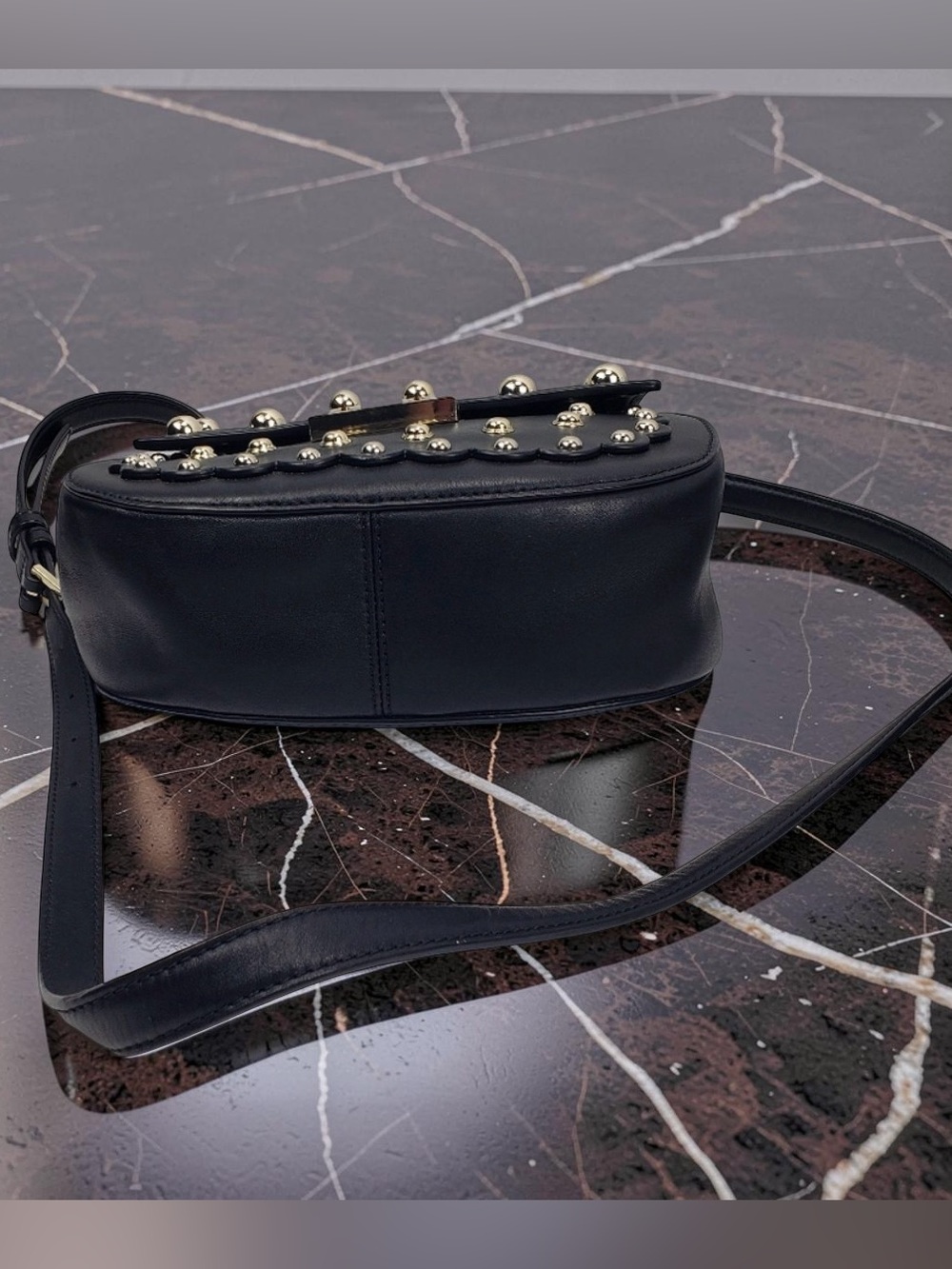 Kate Spade x The Madison Ave. Collection Byrdie Studded Crossbody Bag✨ - Picture 14 of 14